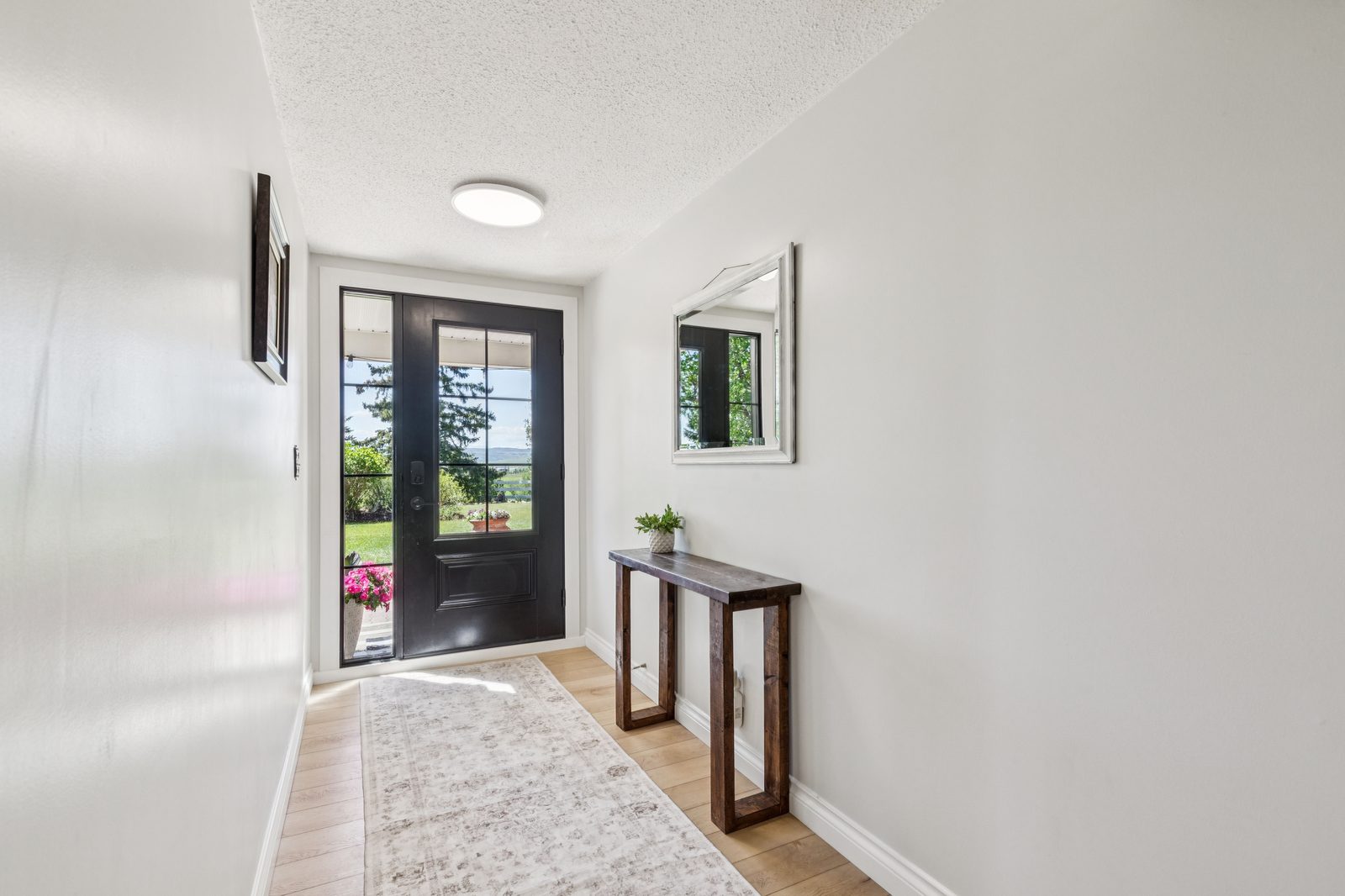 Bright front entry